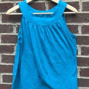 Express blue tank